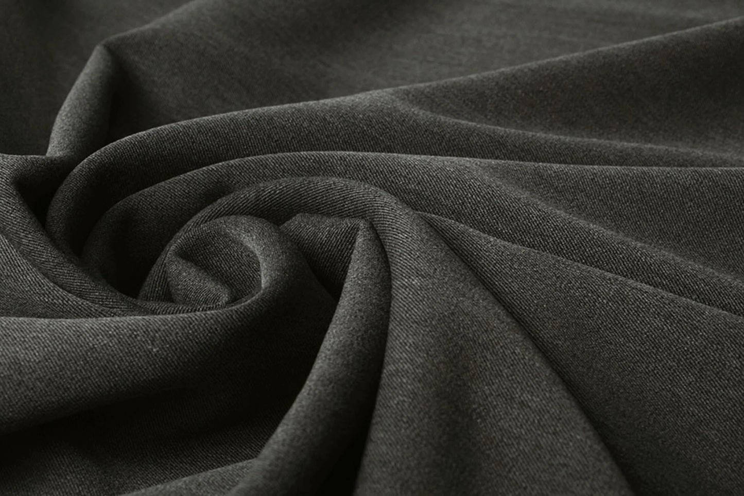 Knit fabric with elastane - grey melange 275 g/m²