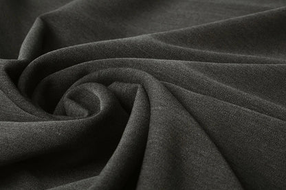 Knit fabric with elastane - grey melange 275 g/m²