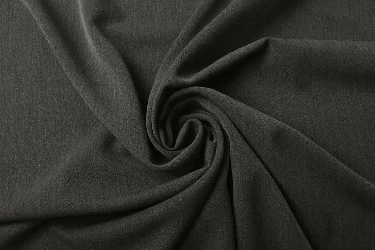 Knit fabric with elastane - grey melange 275 g/m²