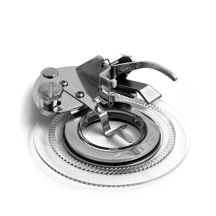 Embroidery presser foot for sewing machines