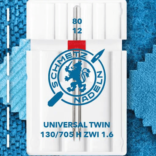 alt
Image of SCHMETZ UNIVERSAL TWIN ZWI double universal sewing machine needle - No. 1.6/80 (1 pc.) – available at Šarlotes audumi