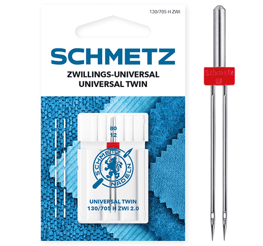 alt
Image with SCHMETZ UNIVERSAL TWIN ZWI twin universal sewing machine needle - No. 2/80 (1 pc) – available at Šarlotes audumi