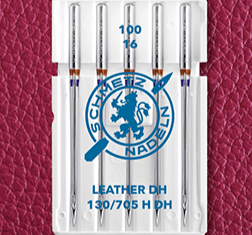 SCHMETZ LEATHER DH sewing machine needles for leather - No. 100 (5 pcs.)