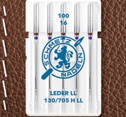 Sewing machine needles for leather SCHMETZ LEATHER - No. 100 (5 pcs.)