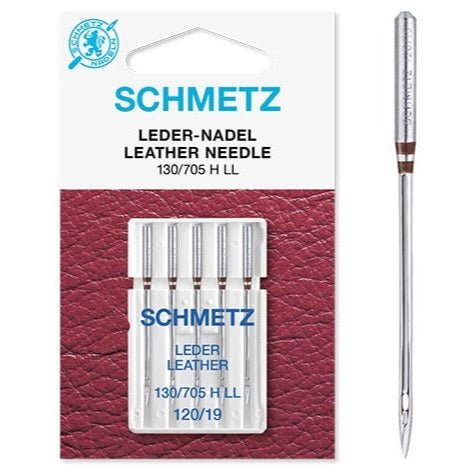 Sewing machine needles for leather SCHMETZ LEATHER - No. 120 (5 pcs.)
