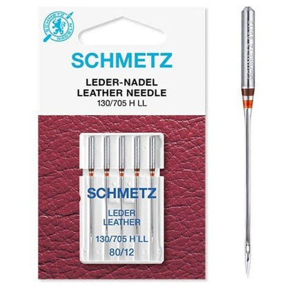 Sewing machine needles for leather SCHMETZ LEATHER - No. 80 (5 pcs.)