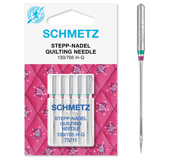 Image of SCHMETZ QUILTING sewing machine needles for quilting - No. 75 (5 pcs) – available at Šarlotes Audumi