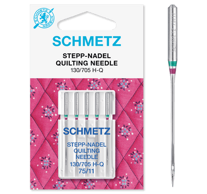 Image of SCHMETZ QUILTING sewing machine needles for quilting - No. 75 (5 pcs) – available at Šarlotes Audumi