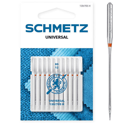 SCHMETZ UNIVERSAL sewing machine needles - No. 80 (10 pcs.)