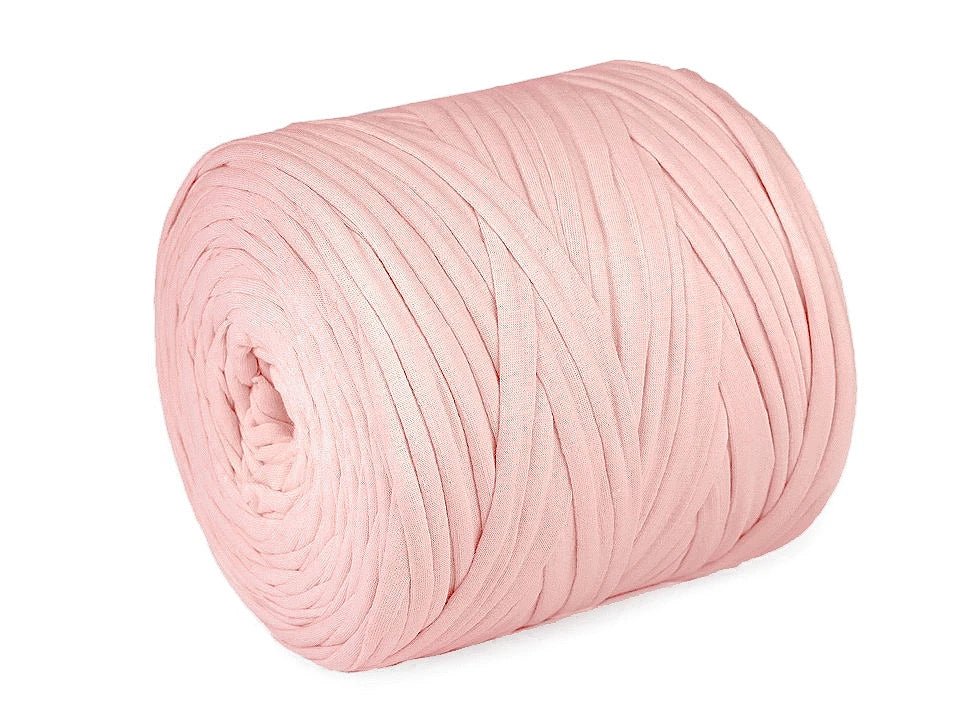 Image with T-shirt | Spaghetti yarn - 700g / 120m – available at Šarlotes audumi