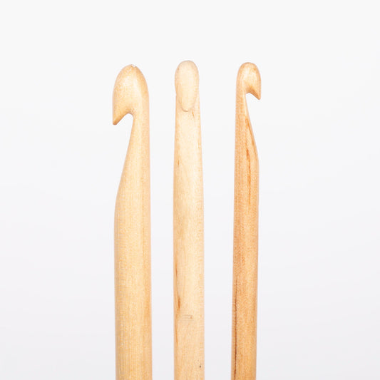 Birch crochet hook DROPS| sizes 8 - 10 mm