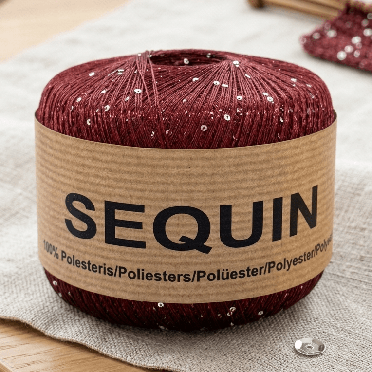 Zdjęcie z Tambordiegi Midara Sequin – 50 g/ 300 m – dostępne online w Šarlotes audumi