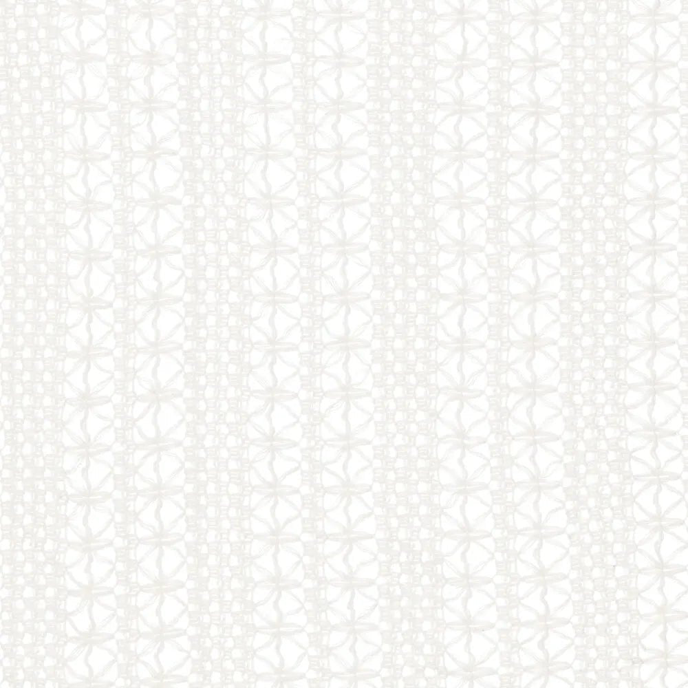 Crocheted lace fabric - milk white 230 g/m²