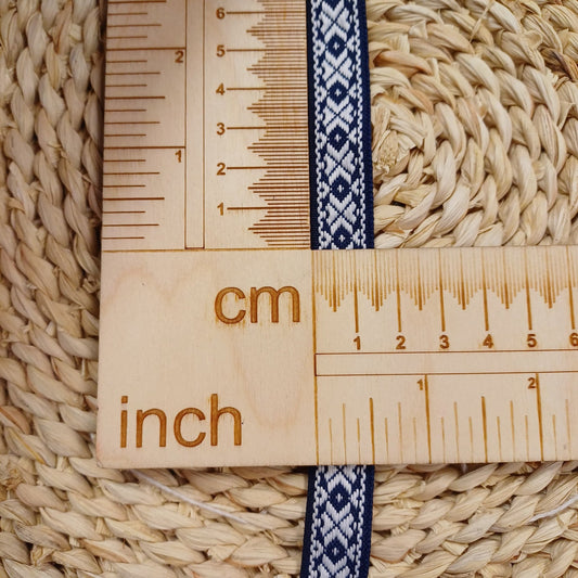 Folk ribbon, sash 15mm-blue-LV