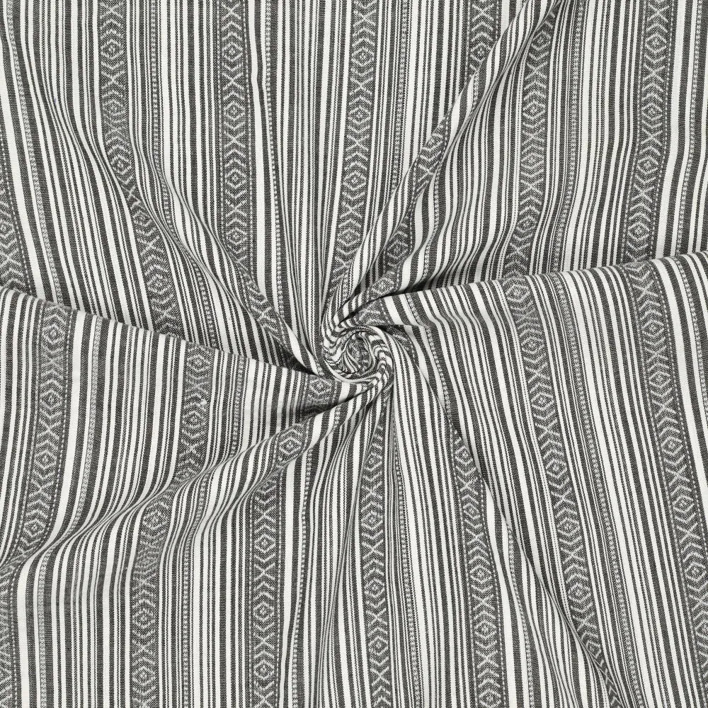 Traditional pattern fabric - grayish tones 200 g/m²