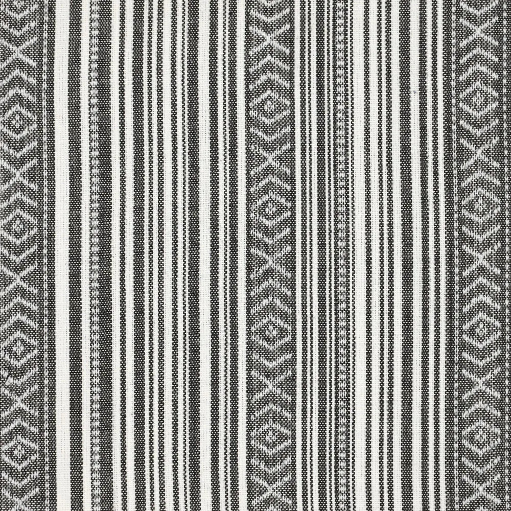 Folk pattern fabric - grey tones 200 g/m²