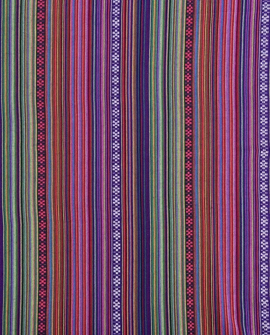 Ethnic pattern fabric-purple shades 200 g/m²