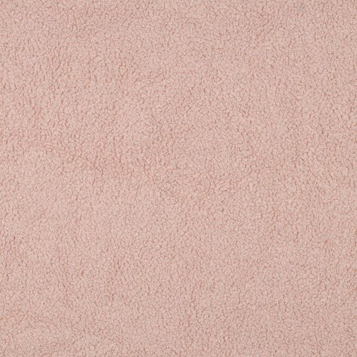 Teddy fabric - soft pink 270 g/m²