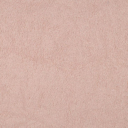 Teddy fabric - soft pink 270 g/m²