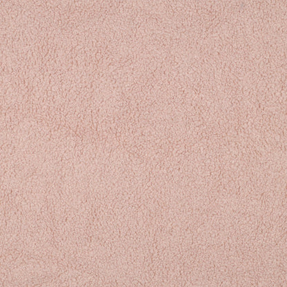 Teddy fabric - soft pink 270 g/m²
