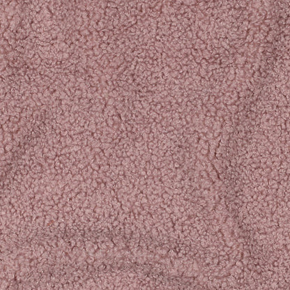 Teddy fabric - dusty pink 270 g/m²