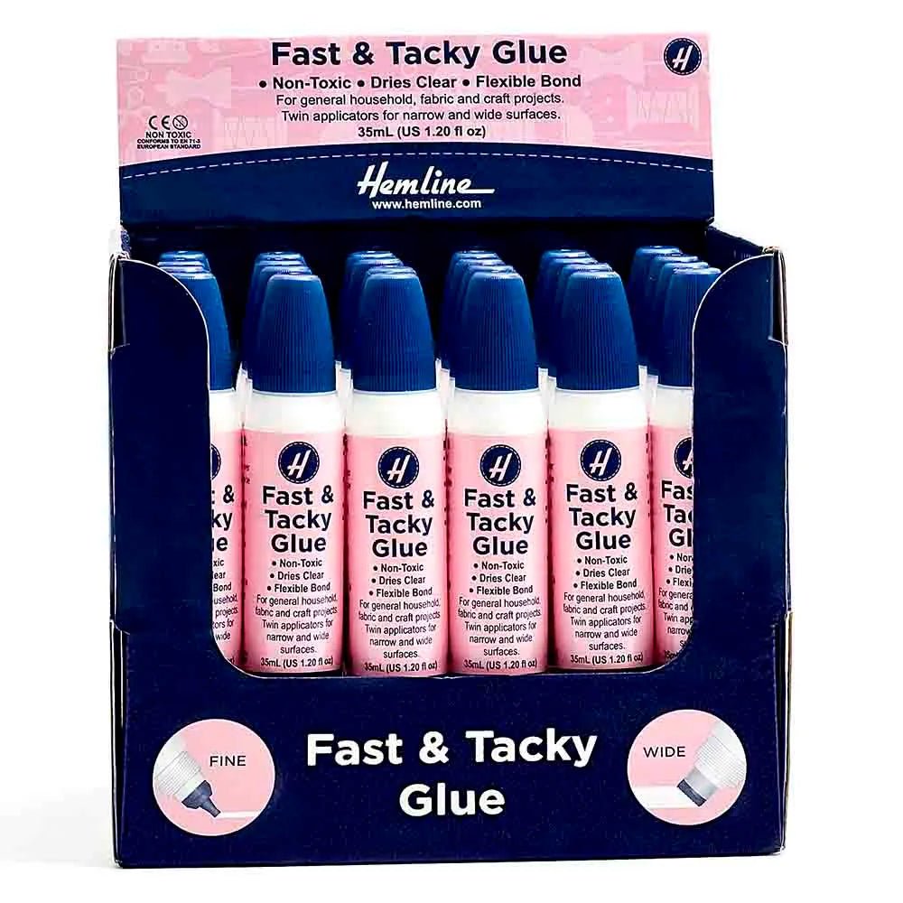 Attēls ar Tekstila līme Hemline Fast & Tacky – pieejams Šarlotes audumi