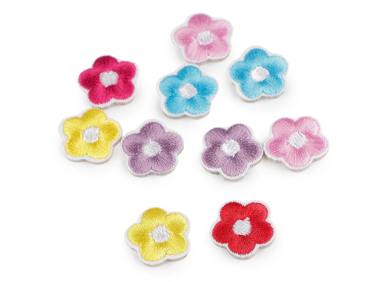Image of iron-on applique, patch – flower – available at Charlotte's Fabrics