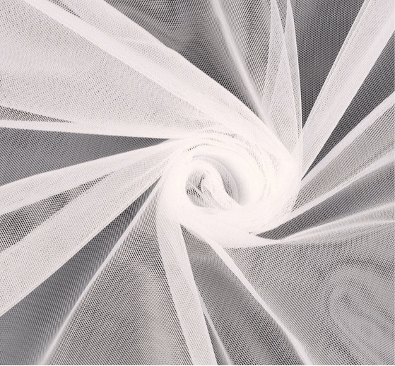 Tulle | stiff - white 20 g/m²
