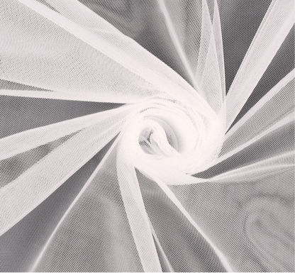 Tulle | stiff - white 20 g/m²