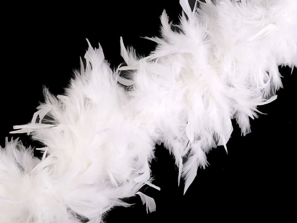 Turkey feather boa | 90 g, 1.8 m | assorted colors