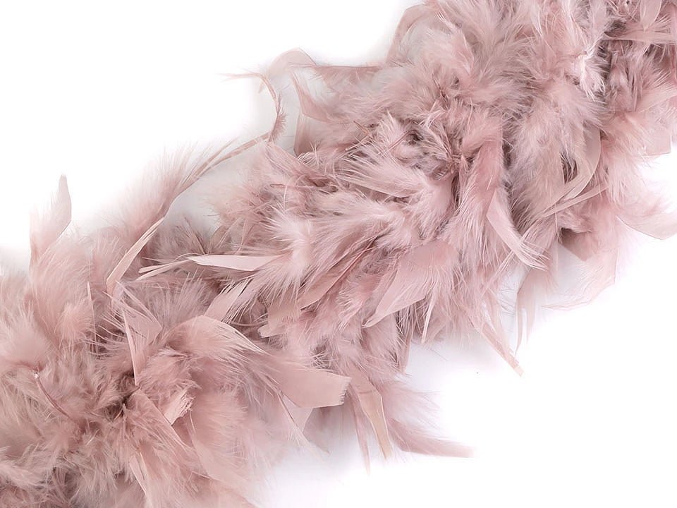 turkey feather boa | 90 g, 1.8 m | assorted colors