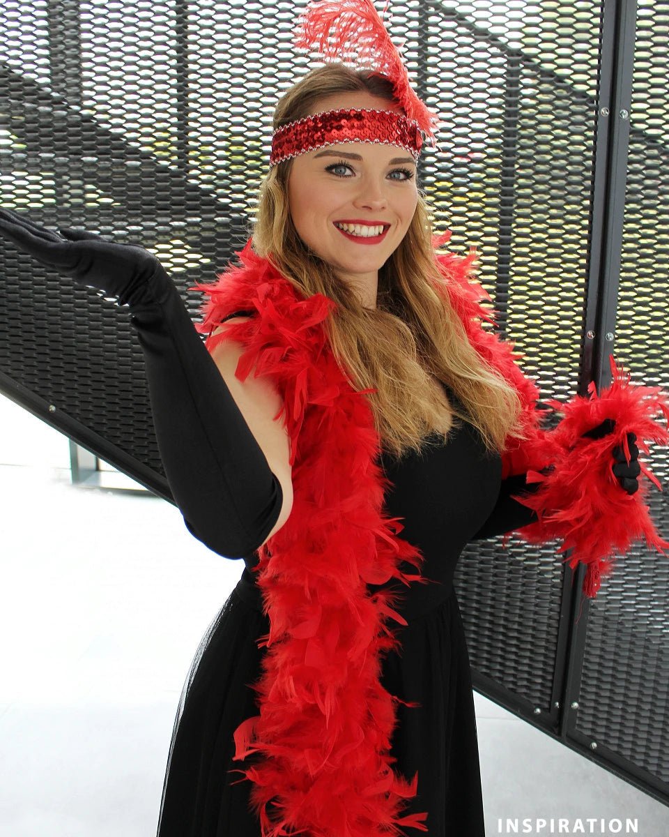 Pheasant feather boa | 90 g, 1.8 m | assorted colours