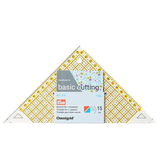 Triangular ruler | Prym Omnigrid | 15 cm | 1:2 ratio