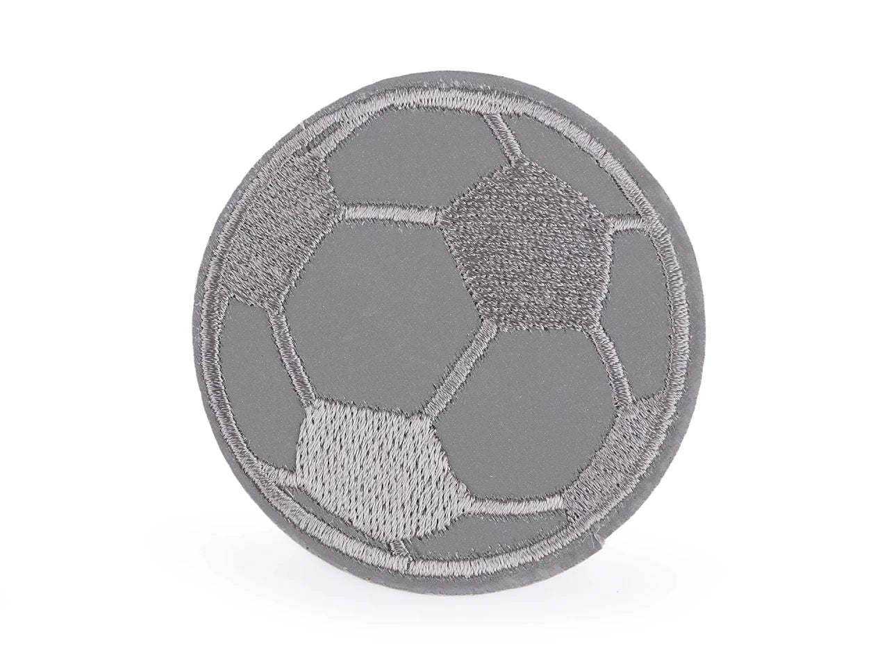 Image with iron-on reflectors, appliqués | various shapes and sizes – available at Charlotte's Fabrics