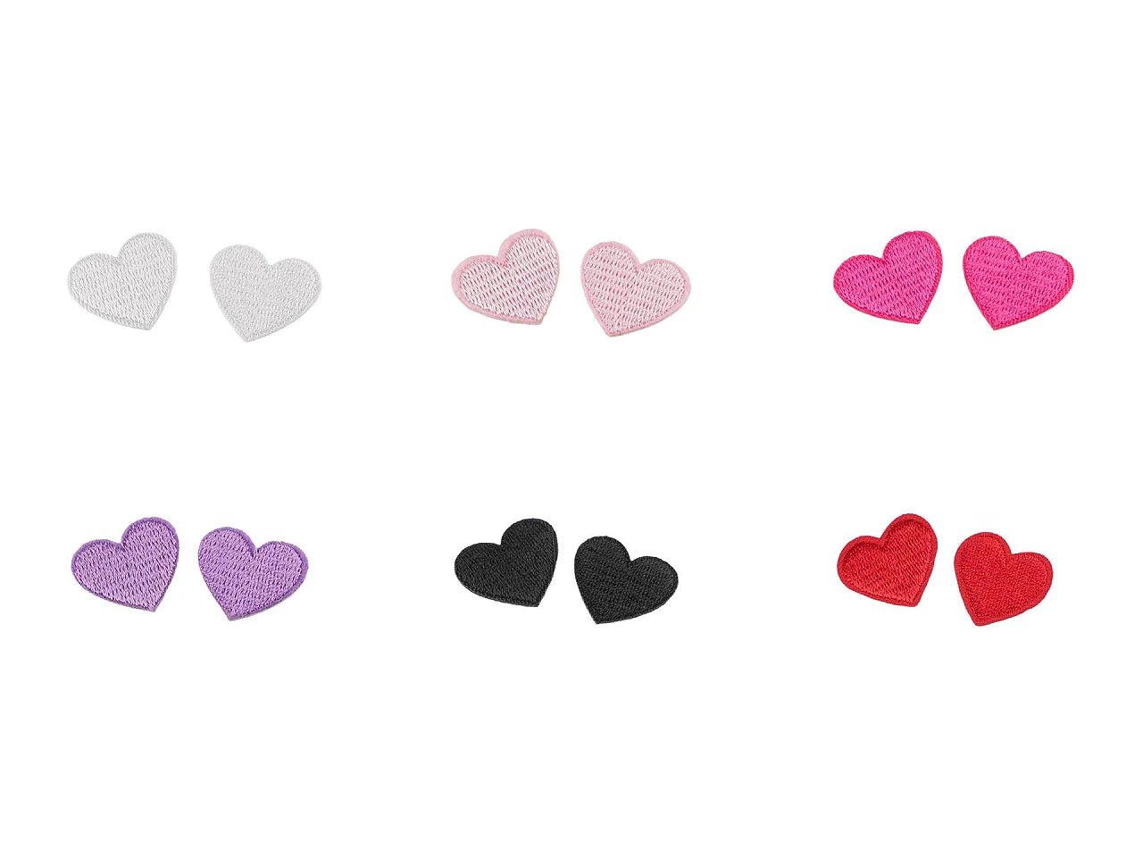 alt
Image with iron-on patch Heart | Embroidered decorative patch for clothing 2 pcs.|various shades – available at Charlotte Fabrics