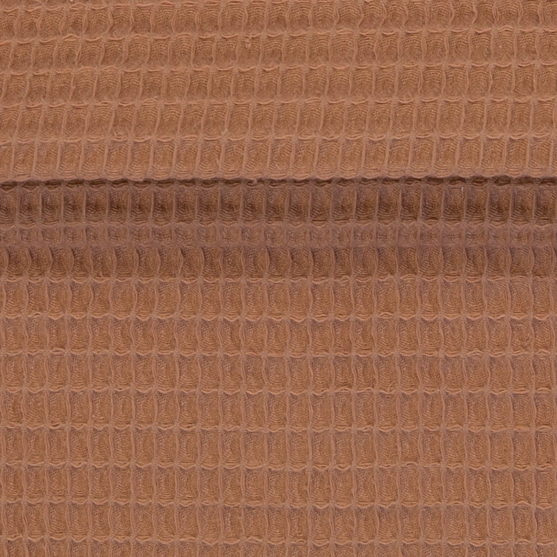 Image with waffle fabric - clay 230 g/m² – available at Charlotte's fabrics