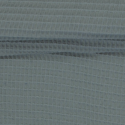 Image of waffle fabric - mint 230 g/m² – available at Šarlotes audumi