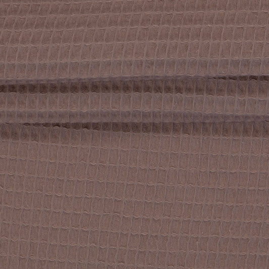 Image of waffle fabric - retro purple 230 g/m² – available at Šarlotes audumi