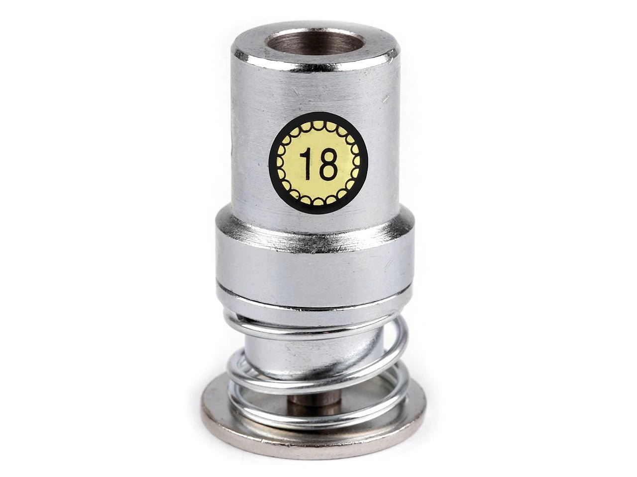 alt
Image of a mold for making fabric buttons in a hand press – available at Charlotte's Fabrics