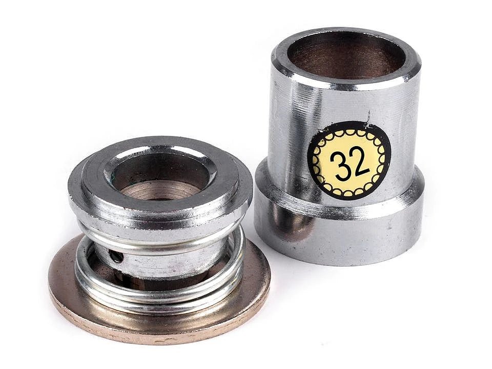 alt
Image with Mold template for making fabric buttons in a hand press – available at Charlotte's fabrics