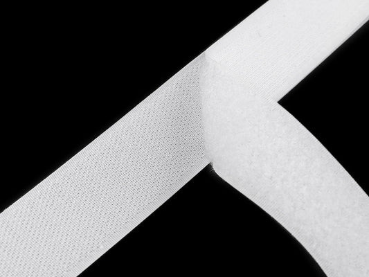 Velcro tape 3 cm - white