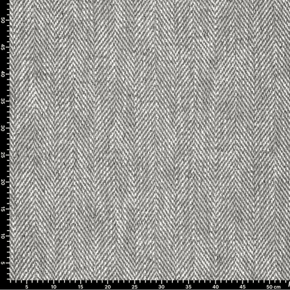 Attēls ar Vilnas audums ar skujiņas rakstu | pelēks | 390 g/m² | 145 cm – pieejams Šarlotes audumi
