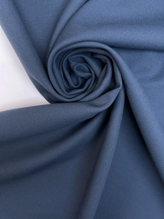 Wool fabric - dark blue 470 g/m²