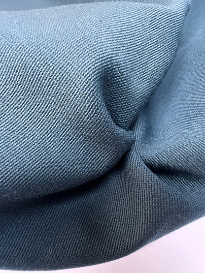 Wool fabric - blue-green 470 g/m²