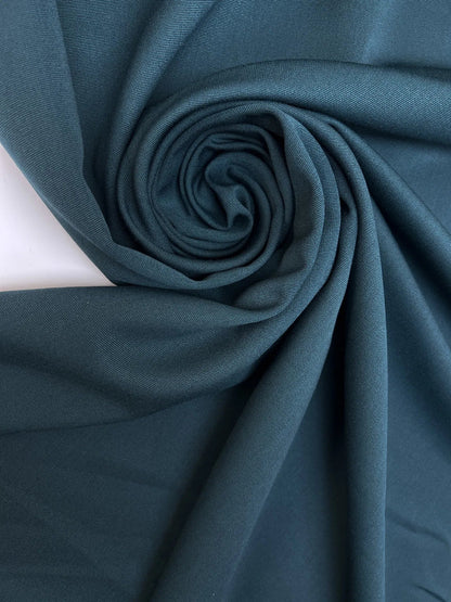 wool fabric - blue-green 470 g/m²