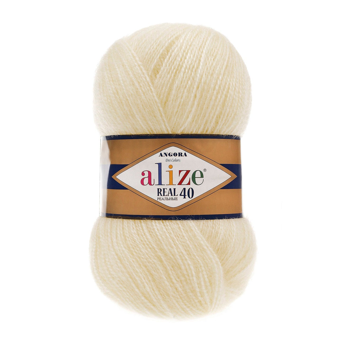 Wool Yarn| Alize Angora Real 40 | 439m, 100 g
