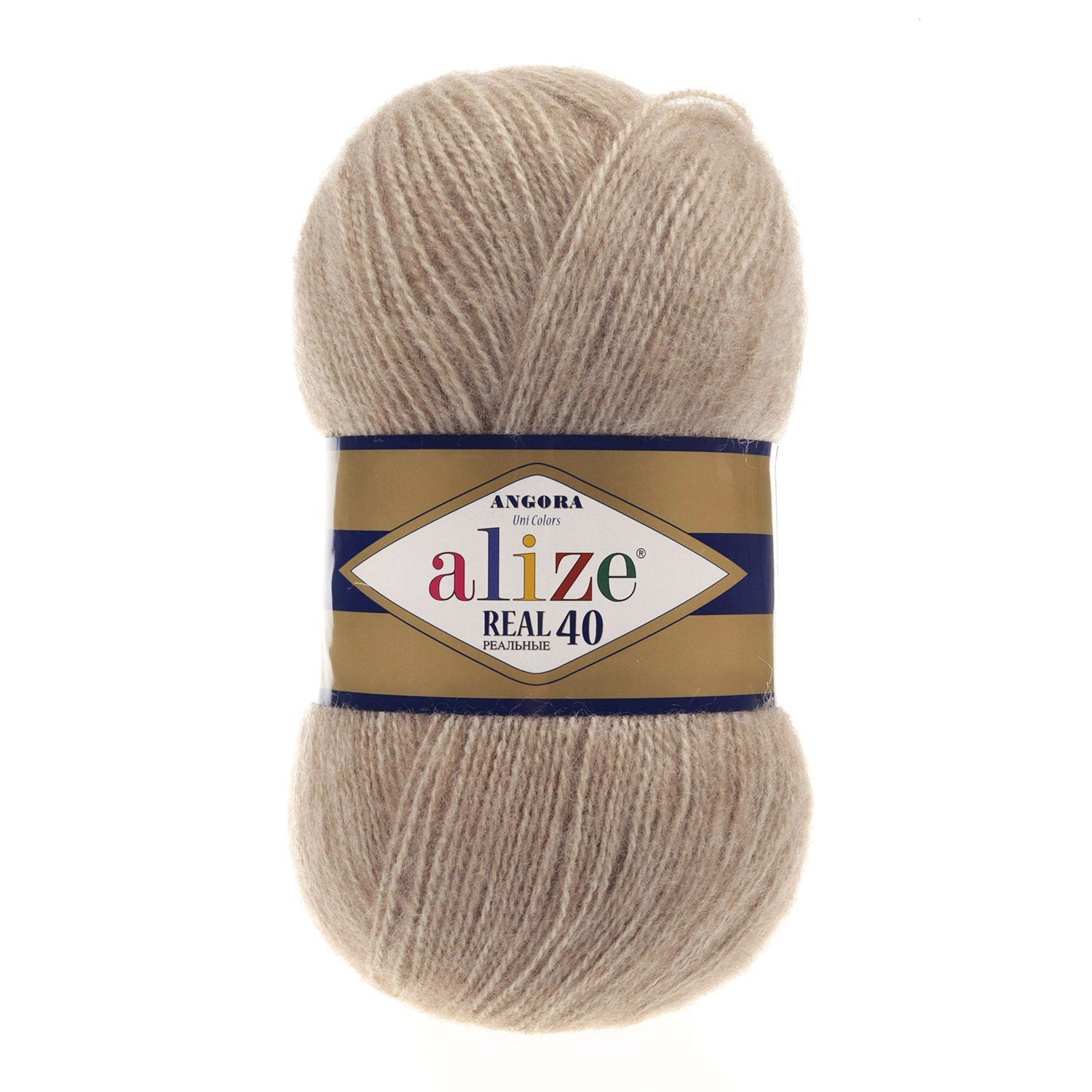 Wool Yarn| Alize Angora Real 40 | 439m, 100 g