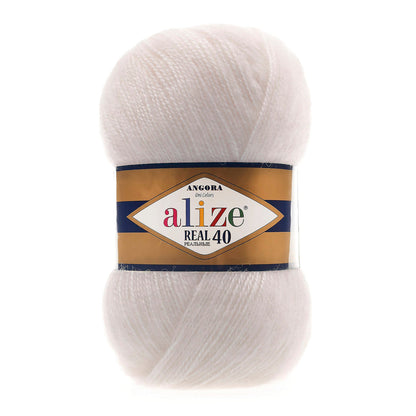 Wool Yarn| Alize Angora Real 40 | 439m, 100 g
