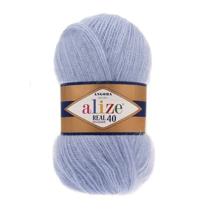 Wool Yarn| Alize Angora Real 40 | 439m, 100 g