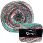 Turquoise pink melange - #7201